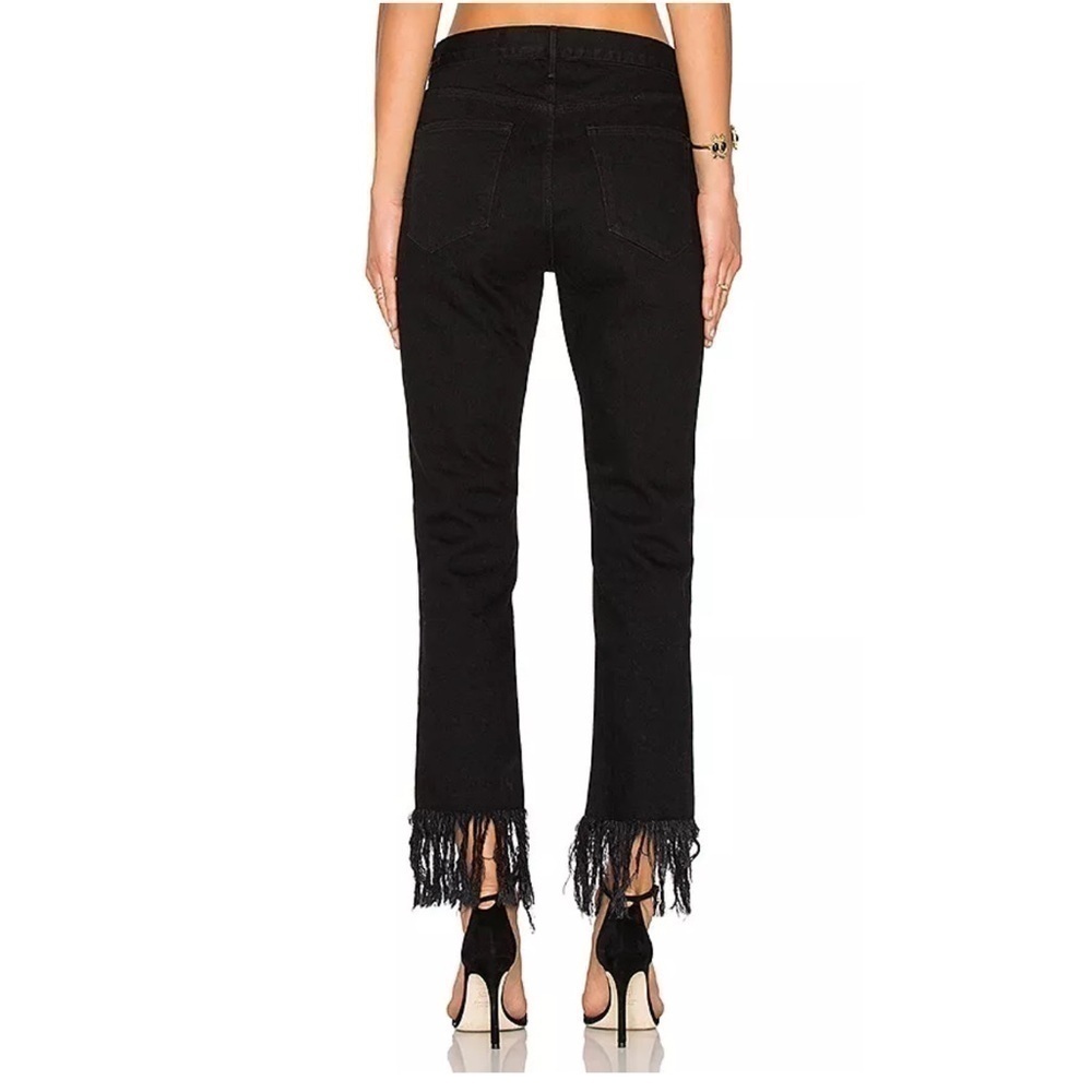 3x1 NYC Frayed Hem Relaxed Jeans - Picture 2 of 11